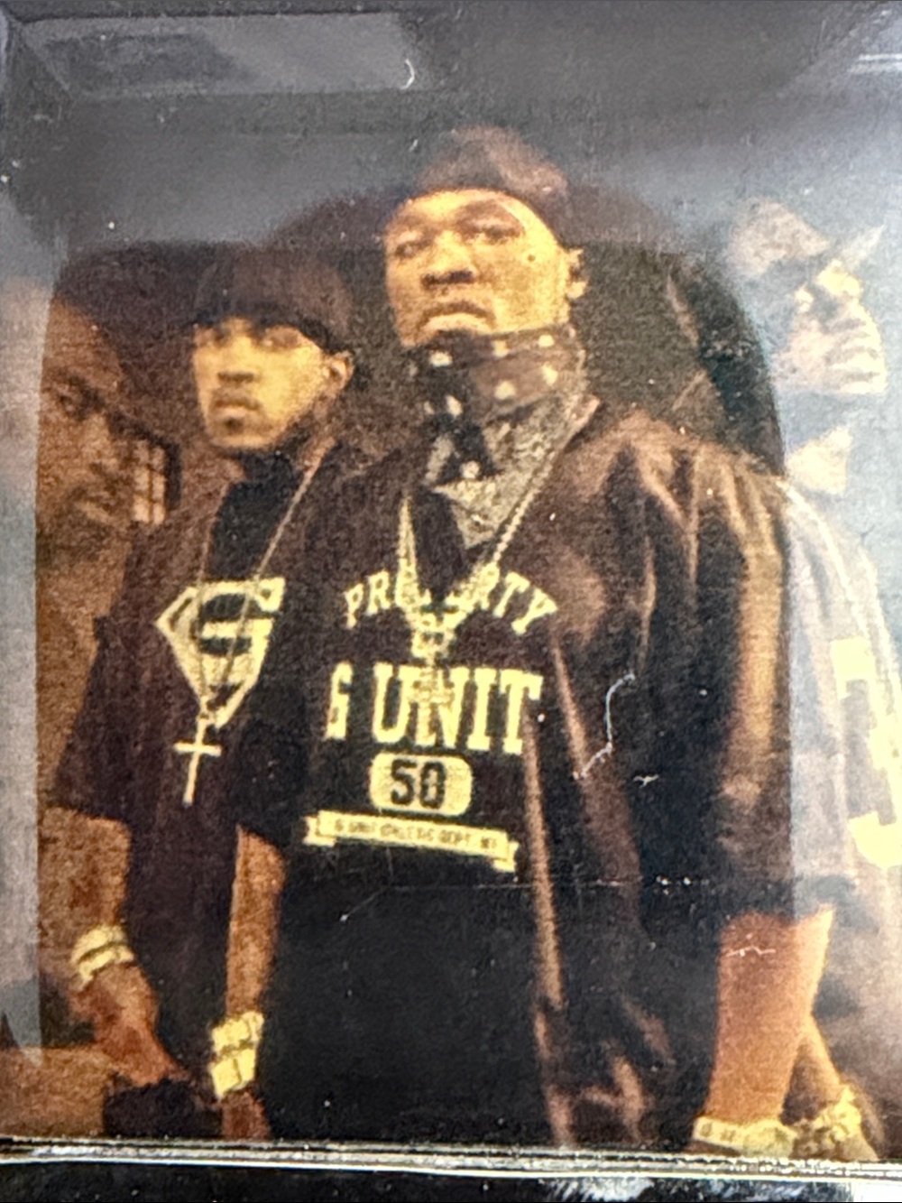 G-Unit engraved and chrome enamel photo pendant - Picture 4 of 4
